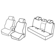 QF37055.JPG Set Coprisedili Superior Nero/grigio Volkswagen Golf Vi 5p Serie 37000 Coprisedili Su Misura Qf37055f