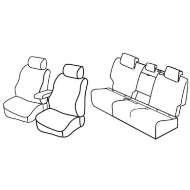 QF37064.JPG Set Coprisedili Superior Beige Volkswagen Golf Vii Sportsvan Serie 37000 Coprisedili Su Misura Qf37064b