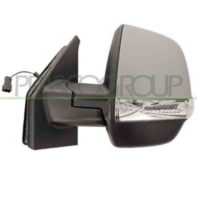 FT9107144_1.JPG Retrovisore Sinistro A Cavi Con Primer Per Fiat Doblo' Dal 2009 Al 2014
