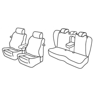 QF37073.JPG Set Coprisedili Superior Beige Volkswagen Passat 4p Serie 37000 Coprisedili Su Misura Qf37073b