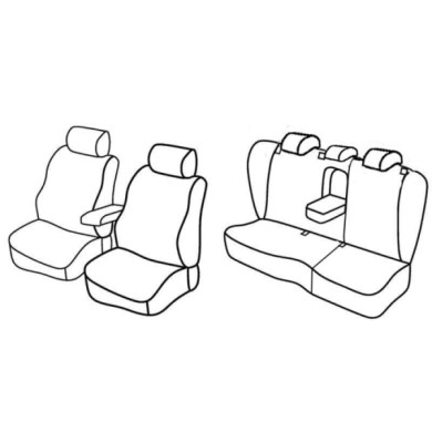 QF37081.JPG Set Coprisedili Superior Beige Kamiq-passat Variant Serie 37000 Coprisedili Su Misura