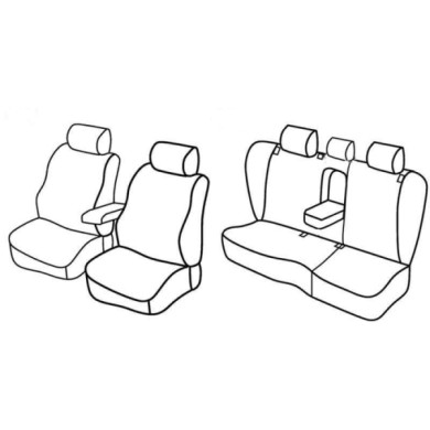 QF37085.JPG Set Coprisedili Superior Beige Volkswagen Passat Variant Serie 37000 Coprisedili Su Misura Qf37085b