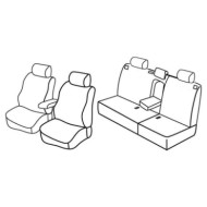 QF37135.JPG Set Coprisedili Superior Nocciola Volkswagen Touareg Serie 37000 Coprisedili Su Misura Qf37135a