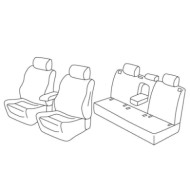 QF37143.JPG Set Coprisedili Superior Grigio/nero Volkswagen Golf Vi 5p Serie 37000 Coprisedili Su Misura