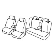 QF37194.JPG Set Coprisedili Superior Nero/grigio Volkswagen Passat 4p Serie 37000 Coprisedili Su Misura Qf37194f