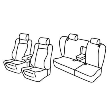 QF37199.JPG Set Coprisedili Superior Beige Volkswagen Passat Variant Serie 37000 Coprisedili Su Misura Qf37199b