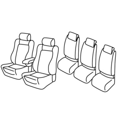 QF37215.JPG Set Coprisedili Superior Nocciola Volkswagen Touran Serie 37000 Coprisedili Su Misura Qf37215a