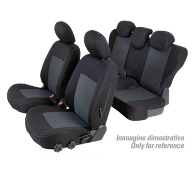 NEUTRO.jpg Set Coprisedili Superior Nero/grigio Volkswagen Multivan T5-transporter T5-transporter T6-transporter T6.1 Serie 3700