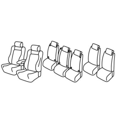 QG28072.JPG Set Coprisedili Superior Nocciola Opel Zafira Tourer Serie 28000 Coprisedili Su Misura