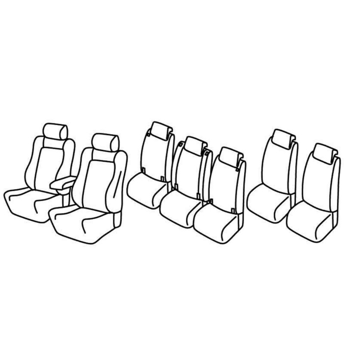 QG28072.JPG Set Coprisedili Superior Nocciola Opel Zafira Tourer Serie 28000 Coprisedili Su Misura