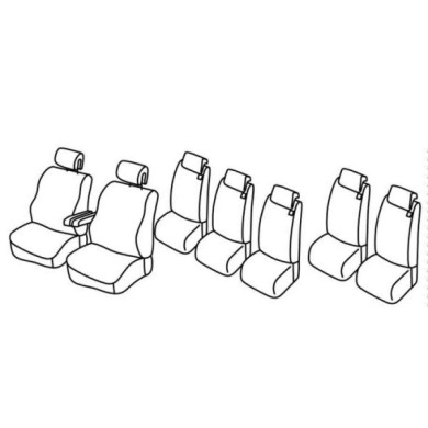 QG30175.JPG Set Coprisedili Superior Nocciola Renault Espace Serie 30000 Coprisedili Su Misura Qg30175a