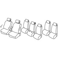 QG30211.JPG Set Coprisedili Superior Nocciola Renault Scenic 7 Posti Serie 30000 Coprisedili Su Misura Qg30211a