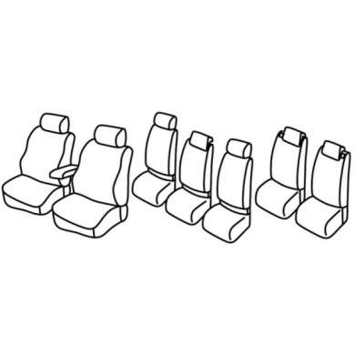 QG37205.JPG Set Coprisedili Superior Nero/rosso Volkswagen Touran Serie 37000 Coprisedili Su Misura Qg37205e