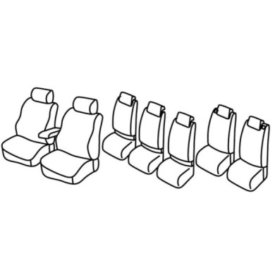 QG37216.JPG Set Coprisedili Superior Nero/rosso Volkswagen Touran Serie 37000 Coprisedili Su Misura Qg37216e