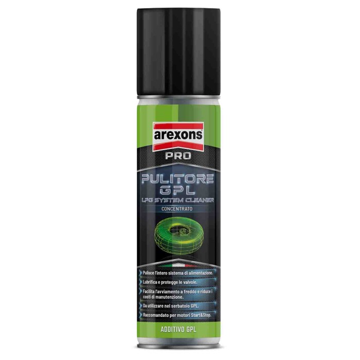 9837-cartone.jpg Arexons Kit 12 Pezzi Cartone Intero Pulitore Gpl 9837 120ml Pulisce Iniettori A Gas E Elettrovalvole