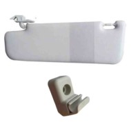 Famac 1707600 Pantina Aletta Parasole Sinistra Con Gancio Supporto Fiat 500 Dal 2007 Al 2017. Con Tasca Interna