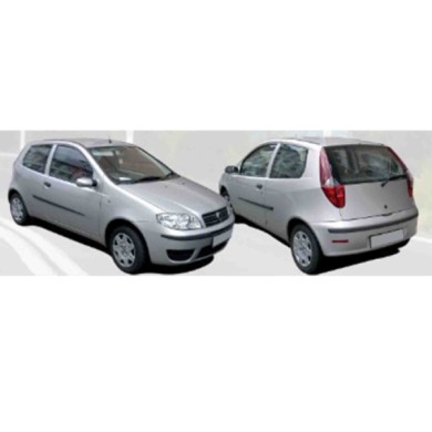 SX CLASSIC.jpg Famac 1705700 Pantina Aletta Parasole Sinistra Lato Guida Per Fiat Punto Classic Dal 2003 Al 2011. Con Tasca Inte