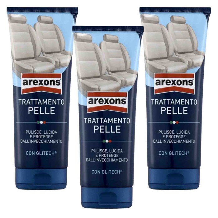 8313.jpg Arexons Trattamento Pelle 8313 3 Pezzi X 200ml Per Sedili E Rivestimenti Interni