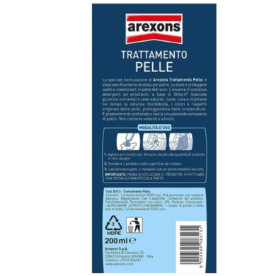 8313_3.jpg Arexons 8313 Kit 5 Pezzi (200 Ml) Trattamento E Pulizia Pelle Interni Auto.
