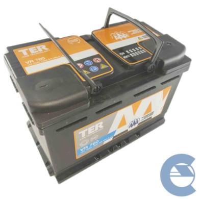 145391-large_default.jpg Aaa Ter Vr 760 12v 70ah 760a En 7905757 Batteria Avviamento Start & Stop