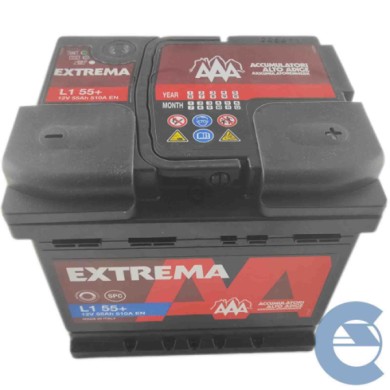 149464-large_default.jpg Aaa Extrema L1 55+ 12v 55ah 510a En 7905768 Batteria Avviamento Auto