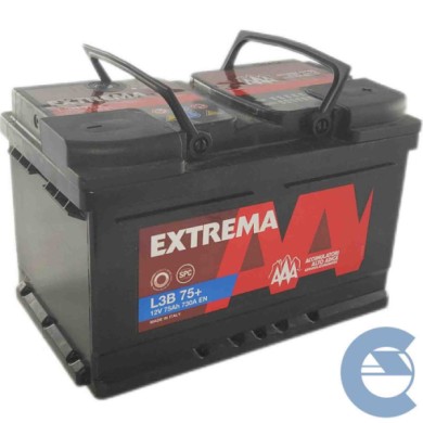 146606-large_default.jpg Aaa Extrema L3b 75+ 12v 75ah 730a En 7905771 Batteria Avviamento Auto