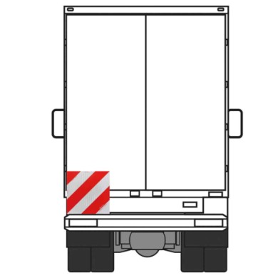 RA4052A-S-01.JPG Pannello Retroriflettente Di Sicurezza Parcheggio Contrassegni Targhe E Contrassegni Ra4052a