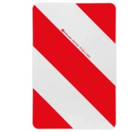 RA4060-S-01.JPG Pannelli Retroriflettenti Per La Segnalazione Di Attrezzature Agricole Set 2 Pz Contrassegni Targhe E Contrasseg
