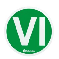 RA7106-S-01.JPG Contrassegno Adesivo Set 12 Pz Vi Euro 6 Contrassegni Targhe E Contrassegni