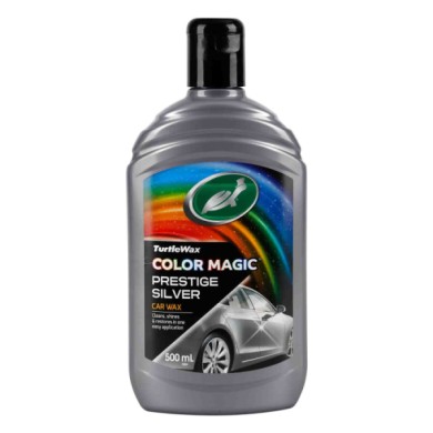 TW38536-S-01.JPG Color Magic Cera Protettiva Arricchita Con Colore 500 Ml Argento Turtle Wax