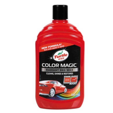 TW38537-S-01.JPG Color Magic Cera Protettiva Arricchita Con Colore 500 Ml Rosso Turtle Wax
