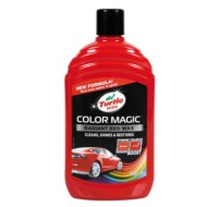 Color Magic Cera Protettiva Arricchita Con Colore 500 Ml Rosso Turtle Wax