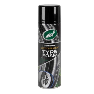 TW38552-S-01.JPG Wet 'n' Black Schiuma Lucida Pneumatici 500 Ml Turtle Wax