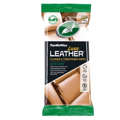TW38575-A-01.JPG Luxe Leather Salviette Per Pulizia Pelle 24 Pz Panni Umidificati Lavaggio