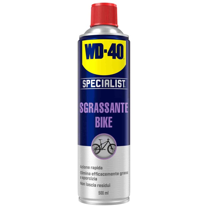 WD39704-A-01.JPG Wd 40 Specialist Sgrassante Bike 500 Ml Prodotti Chimici Manutenzione