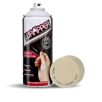 WR7207-A-01.jpg Wrapper Pellicola Spray Rimovibile 400 Ml Sahara Dust Tinte Army Pellicola Spray Removibile