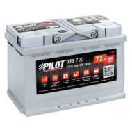 Batteria 12v Pilot Start Stop Efb 72 Ah 680 A L3 145 (930_)-147 (937_) Pilot Batterie Per Auto Batterie