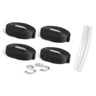 Kit Nastri Tensori Per Fissaggio Canoe Kayak Imbarcazioni. Porta Surf/kayak