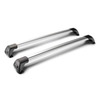 Flush Mixed Coppia Barre Portatutto Telescopiche In Alluminio 95+100 Cm Stelvio-a3 3p-a3 Sedan-q2 Barre Yakima Flush
