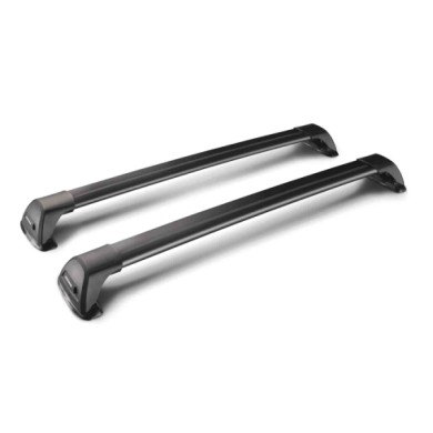 NEUTRO.jpg Flush Black Mixed Coppia Barre Portatutto Telescopiche In Alluminio 100+105 Cm A3 Sportback-a4 Allroad Barre Yakima F