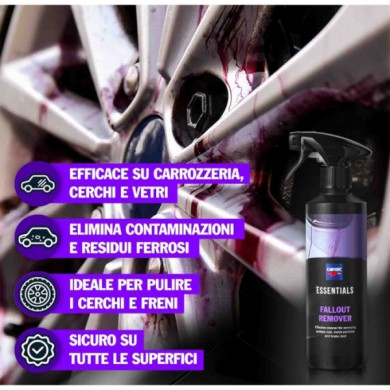 FALL6.jpg Decontaminante Residui Ferrosi Carrozzeria Cartec Essentials Fallout Remover 5 Litri