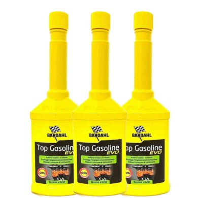 BARDAHL 2.jpg Bardahl Top Gasoline Evo 250ml 118019 Additivo Pulizia Iniettori Benzina/ibridi X 3 Pezzi