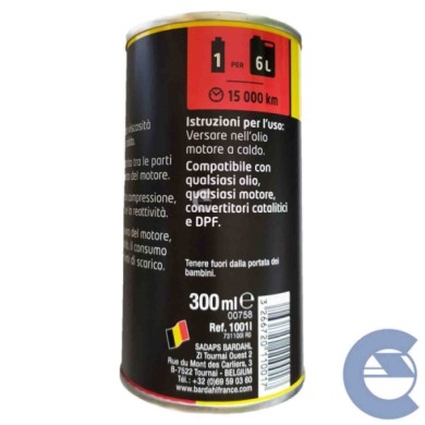 147662-large_default.jpg Bardahl B2 Oil Treatment 2 Pezzi X 300ml 142023 Additivo Curativo Per Olio Motore