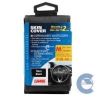 Skin Cover Coprivolante Elasticizzato In Skeentex Nero M Ø 38/40 Cm Coprivolanti Elasticizzati In Skeentex