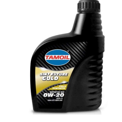 TAM-GOLD-6-LT.jpg Tamoil Olio Motore 0w20 Sint Future Gold 6 Litri Sae