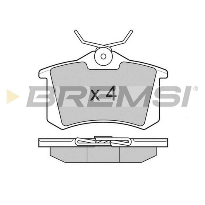 KIT_PASTIGLIE_FRENO.jpg Pastiglie Freno Assale Posteriore Bp3004 Renault Nissan Opel Peugeot Bremsi