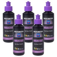 Cartec Waxcoat Cera Liquida A Base Di Carnauba Per Carrozzeria Auto Durata 3 Mesi Kit 5 Pezzi X 150ml