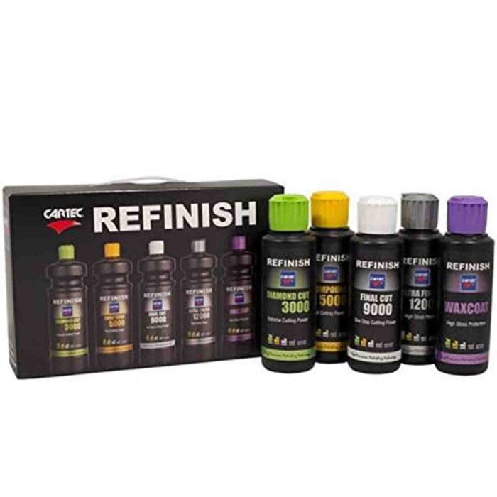 REFLPP_4.jpg Cartec Kit Lucidatura Professionale Carrozzeria Auto - Refinish Line Promo Pack 150ml