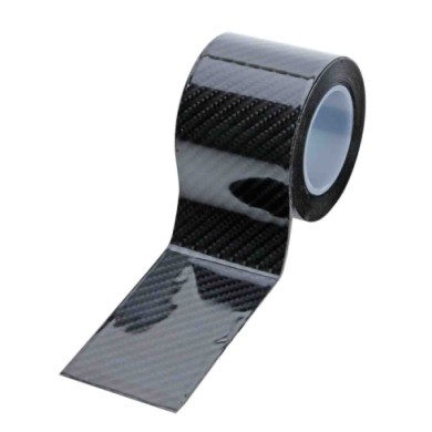 20664-A-01.JPG Carbon Look Tape Nastro Adesivo Decorativo Effetto Carbonio 300x5 Cm Profili Profili E Ornamenti