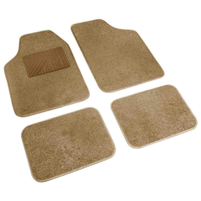 25102-A-01.JPG Cosmo Serie Tappeti In Moquette Universali 4 Pz Beige Tappeti Universali 4 Pz Tappeti Universali